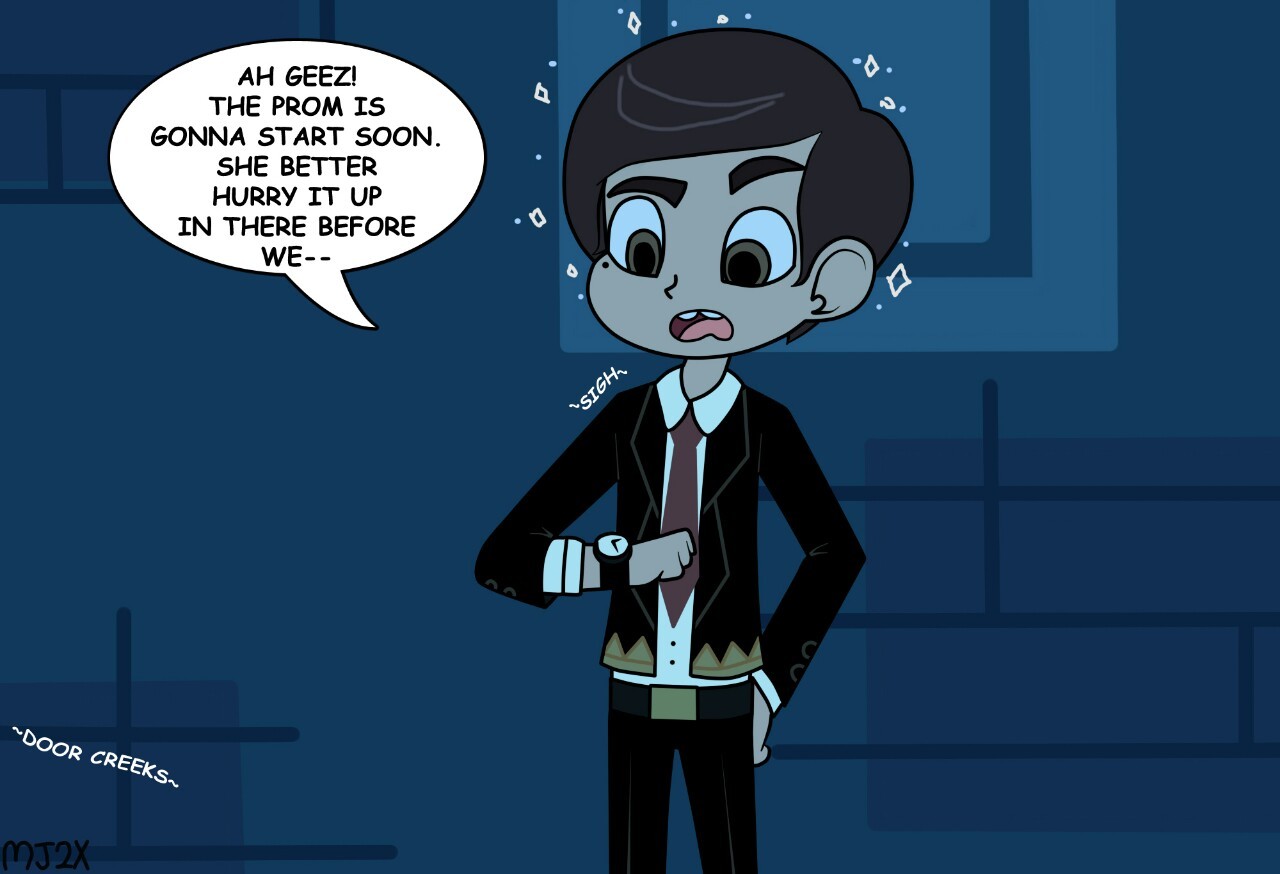 star-marionettej2x:  Starco Week - Day 6 Prom                                  Finally
