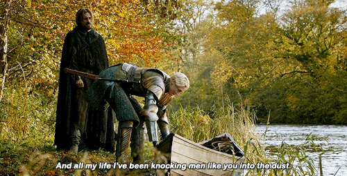 gameofgifs: Do you think you could beat me in a fair fight? I’ve never seen you fight. The ans