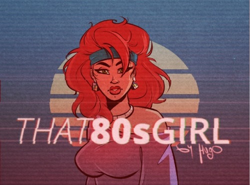 Got myself hooked up on synthwave. Again :) So I’m drawing 80s girls all day. Here’s one. Still need to figure out the effect, but it’s close :)  Newgrounds Twitter  DeviantArt  Youtube