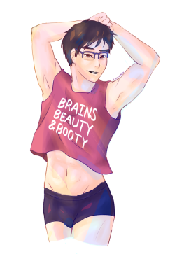zephyrine-gale:  copperphthalo:saw this and had to add to @zephyrine-gale‘s crop top trend *prayer emoji* !!!