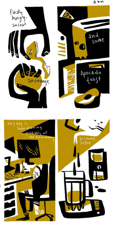 I did #hourlycomicday again this year! This year has a lot of Earthing because over the past few mon
