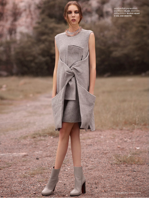 L’Officiel Thailand September 2013 by Apichart Chaichulla.Boots by Céline.Model:&n