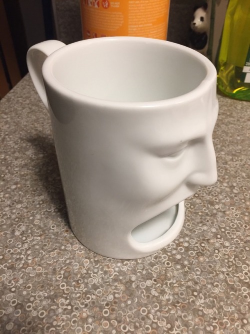 curlicuecal: gayminerva: shiftythrifting: This is a very important mug we acquired from a Goodwill i