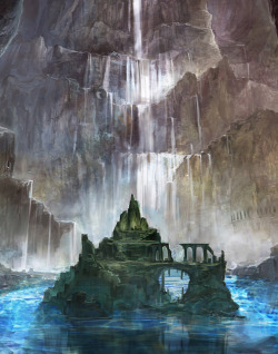 fantasyartwatch:  Brilliant, Next Level, Ghoul Stone, and Dark Castle by Jeff Brown