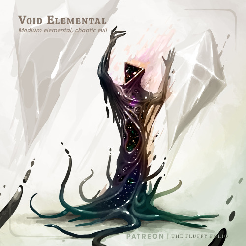 Void Elemental – Medium Elemental, Chaotic Evil