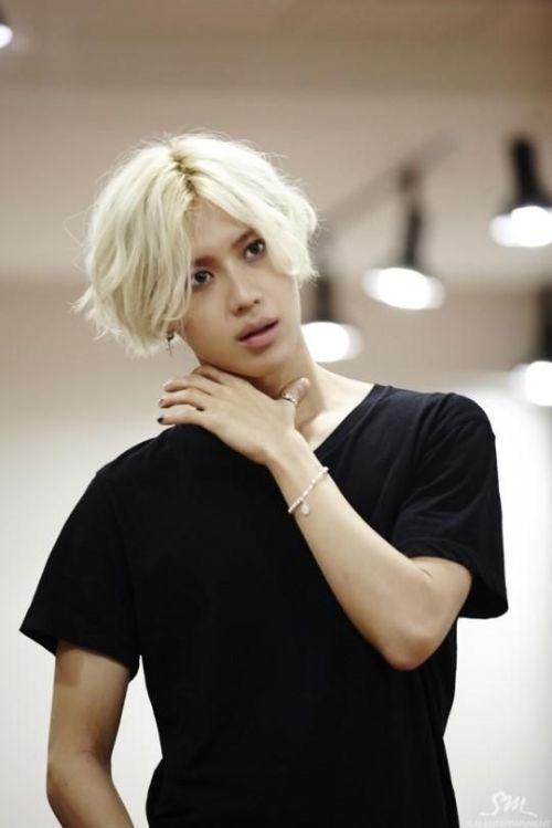 misskpopforever: Blond Taemin…
