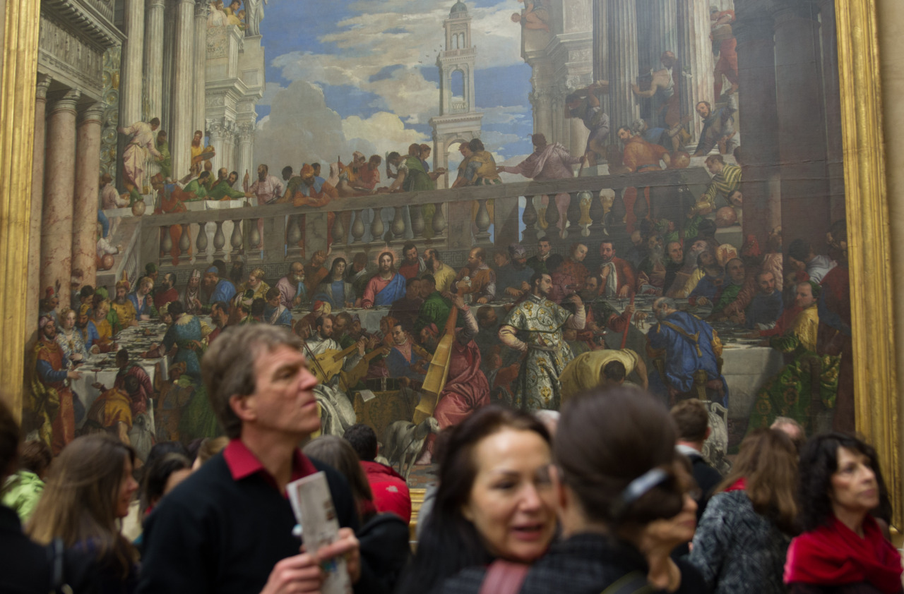 latestandgreatestpictures:   Crowd and the City: Veronese’s “Wedding at Cana&quot;.