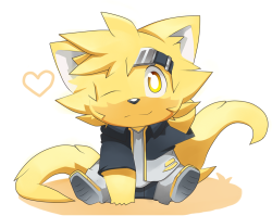 skyverchase:  all of that doodle work is making my drawing skills rustyso i decided to take it up a notchI had fun making this, since it was PRETTY EASY and fluffyYellow there~!   daaawwwww