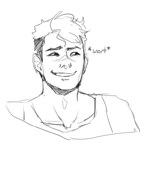 polkaflexink: trying to figure out how to draw shiro, I want him to look older but not doing too wel