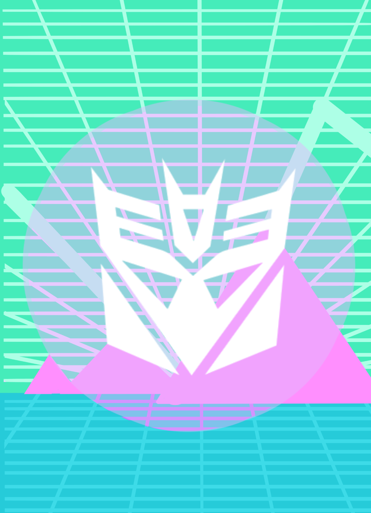 ultimatesongbird:  80s inspired Autobot and Decepticon insignias  