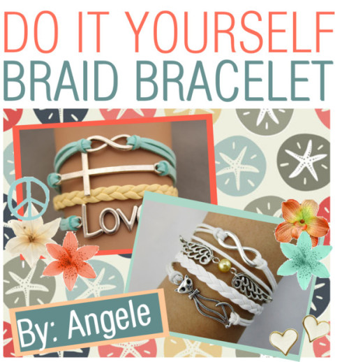 DiY: Braided Bracelet by fabulous-tipsters featuring a braided bracelet ❤ liked on Polyvore