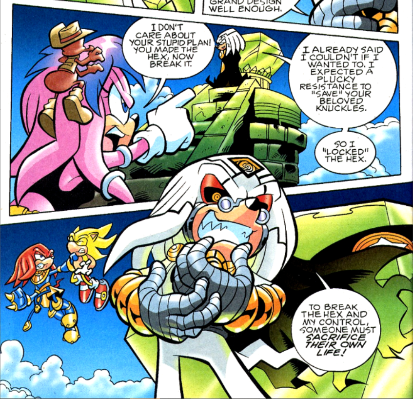 Julie-Su Origins Sonic the hedgehog comics 