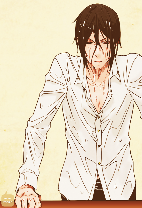 sexjuro:  wet sebastian (●´∀`)つ 