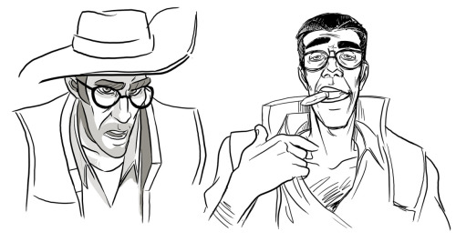 Some tf2/sniper doodles before bed in celebration of the comic update!