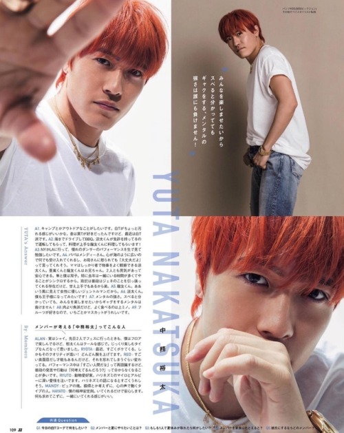 yukikinomiya:GENERATIONS from Exile Tribe for JJmagazine (08/2019)