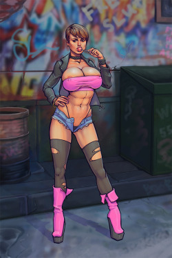 boobsgames:  Commission that I did for Elcarlo.