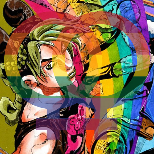 Jolyne Kujo (JoJo’s Bizarre Adventure) is a lesbian.