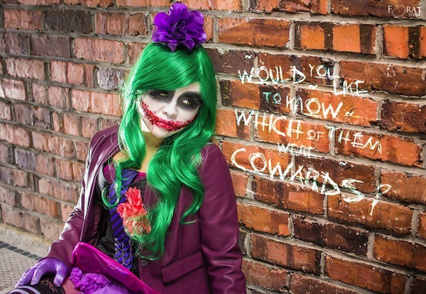 geekygeekweek:  &lsquo;Geeks-R-Sexy&rsquo; of the day! Female Joker Cosplay