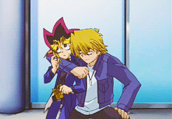 apricotedits:  YGO CHALLENGE ▷ favorite friendship ▹ Yugi &amp; Jounouchi