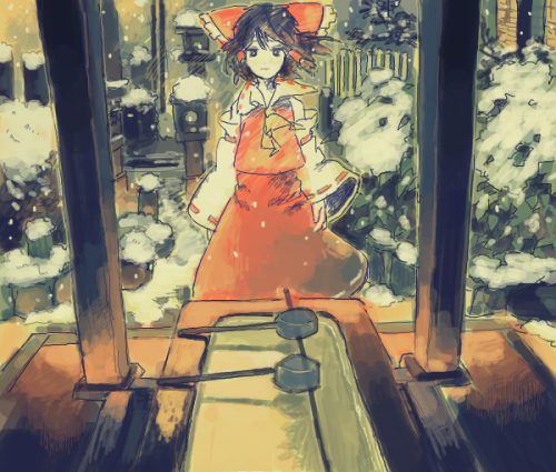 jlingasd:Reimu by 蜥蜴のしっぽ