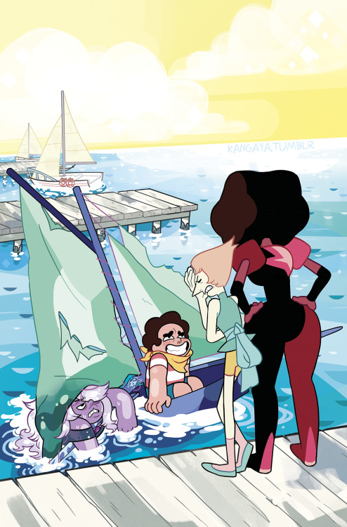 kangaya:  news is out, here’s my cover for SU #3!!! 