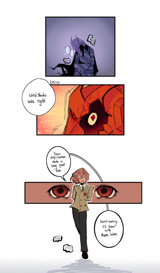 I Thought Cognitive Akechis Lines Were Kinda Boring ,,,,, Also I Just Wanted To Doodle This No Reason