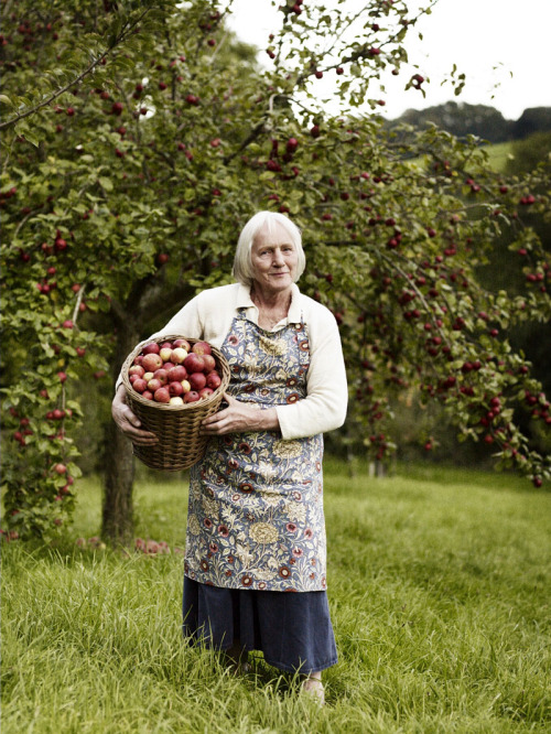 peonyandbee: Andrew Montgomery Is that a William Morris apron?