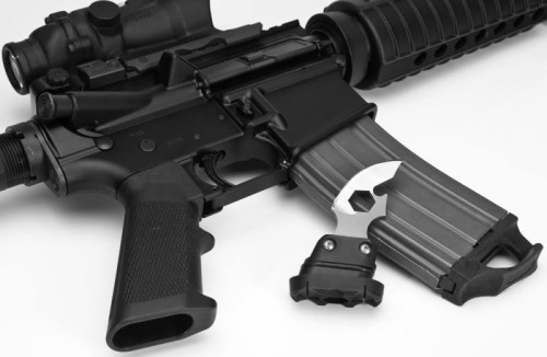 igunsandgear:  Tactical knife that fits in A2 grip. 