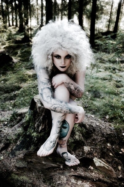 Some photoahoot a while back Photo by Eva Rose Model Trine Grimm