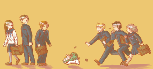 shuuiragi:Natsume Week Day 1: FriendsGet enough friends to help you catch your cookie stealing cat!N