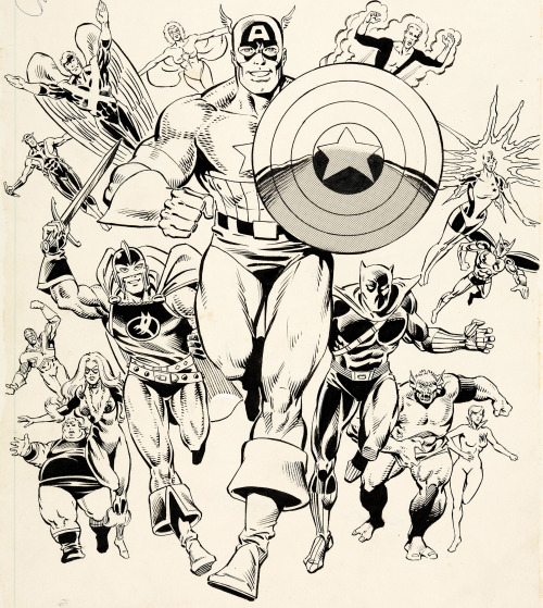 A delightful OHOTMU collection cover with Captain America taking center stage