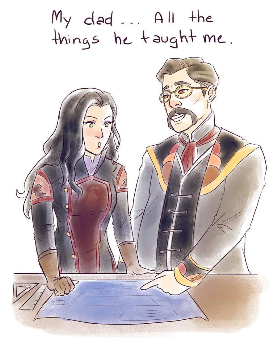 thunderling:  I read fics where Korra and Asami had moved out of the Sato manison