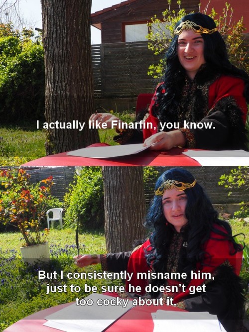 quarantined-feanor:To pay credit where it is due, that joke is from the wonderful show Parks&amp