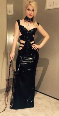 Lover of latex, pvc, leather and plastic