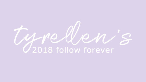 tyrellen: hi everyone! it’s been ages since i did my last follow forever and i wanted to show my app
