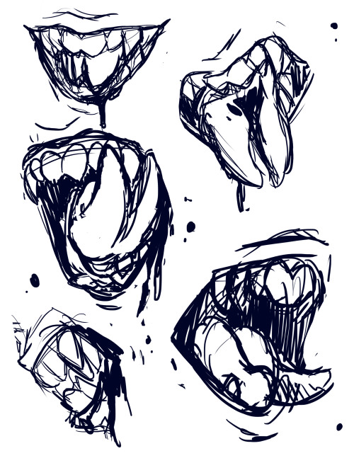 Warmin up with some demon teeth 
