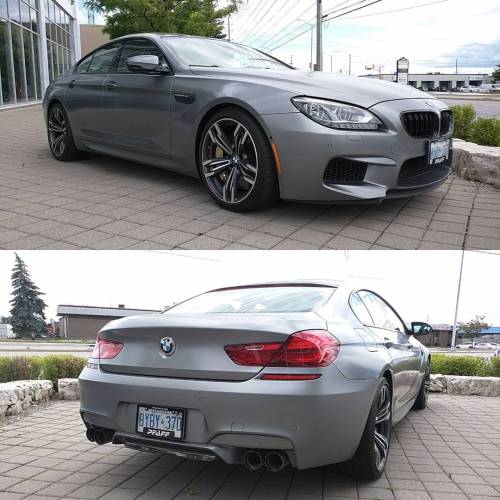 Definitely my fav #bmw model the #bmwm6 #m6 . #pfaff has this wicked example wrapped in satin/flat g