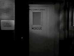 gameraboy:  Walt Disney introducing the “Morgue”