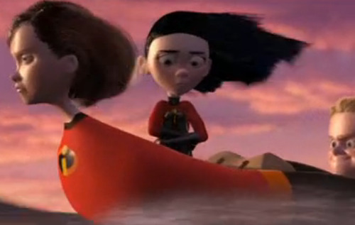 gamzeesmiracles:  adamflayman:  IM WATH ICNG THE INCREDIBLES AND DOES NO ONE TALK AOB UT THE PART WHERE THEY CRASH IN THE OCEAN AND TO GE TO  TO LAND THE MOM TURN S INTO A BOAT AND HER KI D HIS KICKI NG IN THE WATER?? ?? ?? SUPER FA ST  WHA T THE FRI