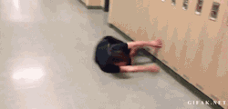 lolzpicx:  Swimming in the hallway 