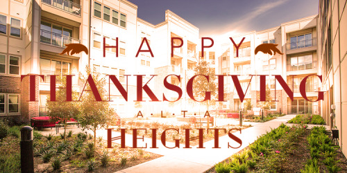 Happy Thanksgiving from Alta Heights Apartments!Hope you have a fabulous Thanksgiving today! We are 