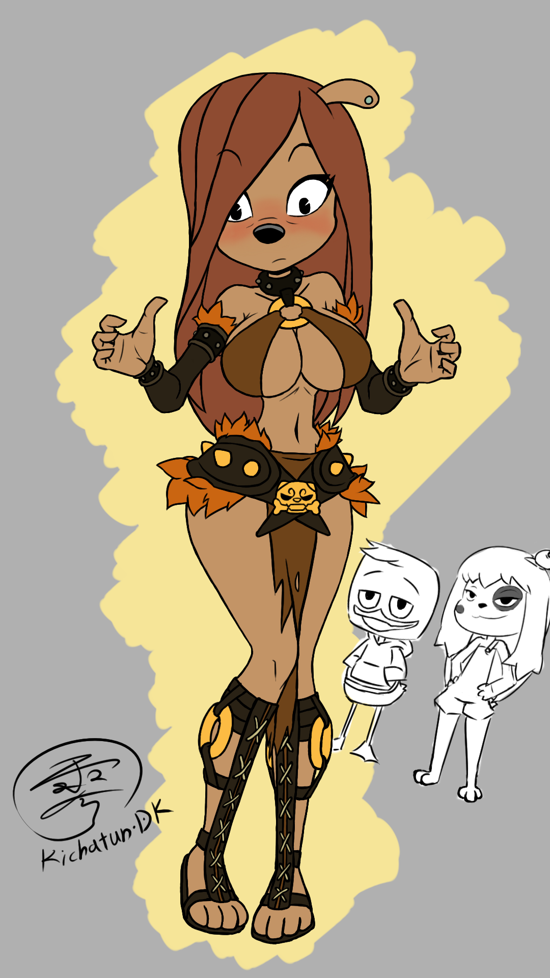 kichatundk: OuginakTales! AWoo-oo!  And SMUG friends  Thank you for all the reactions