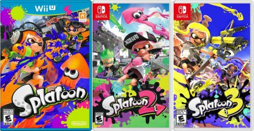 Check Out The Official Box Art For Splatoon 3