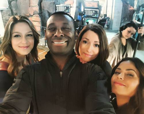 dailysupergirlcbs: davidharewood: Hanks Angel’s.@supergirlcbs #supgirl #martianmanhunter