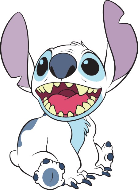 ddlgposts:  ♥ I made Stitch transparent!He will change color depending on your blog. ♥