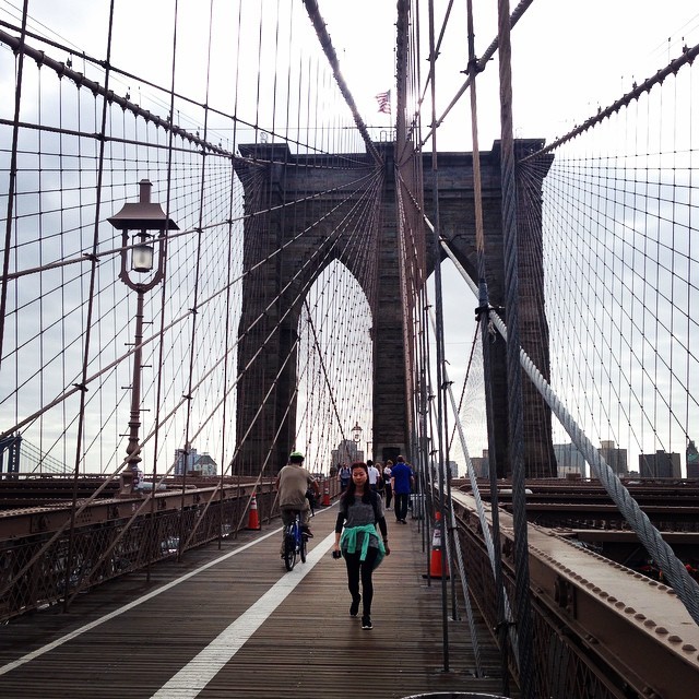 Brooklyn Bridge #manhattan #newyork #ny #nyc #travel #travelgram #boat #sightseeing #instatravel #holiday #brooklyn #brooklynbridge #sightseeing