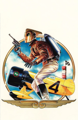 superspacechick:  Rocketeer by Dave Stevens