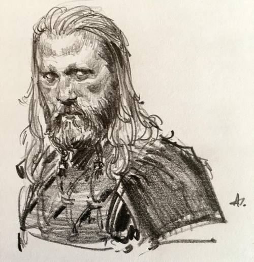 pencillab:I’ve been watching Vikings lately, it’s a great show with tons of awesome faces. Here’s Ja