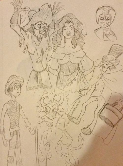 Sketches from my favorite fandoms &lt;3