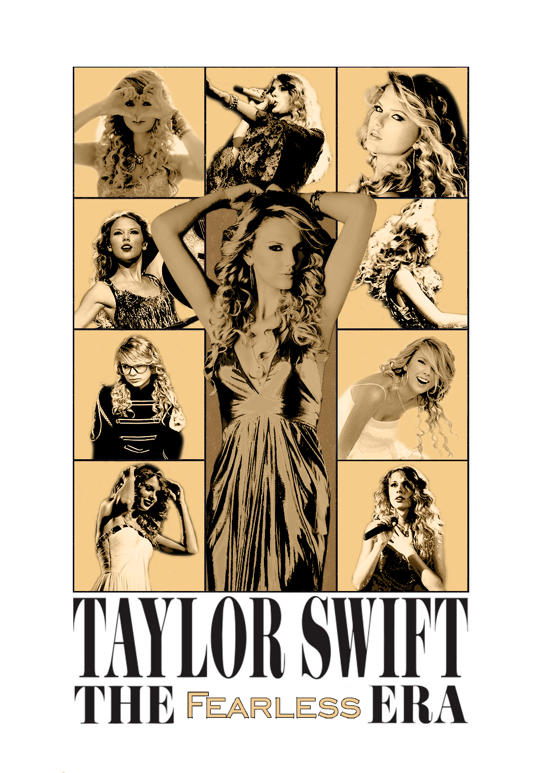 Eras Tour Poster Template